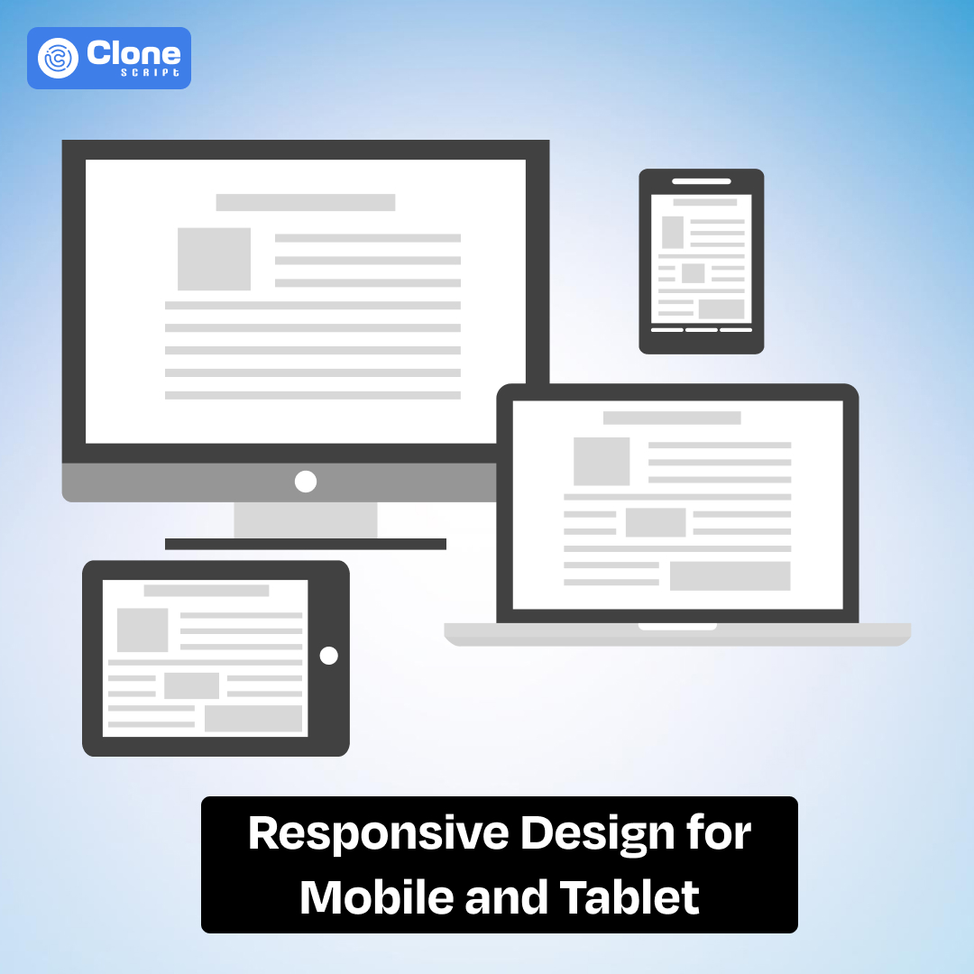 Responsive design of online course website template helping users to access your site from any device.