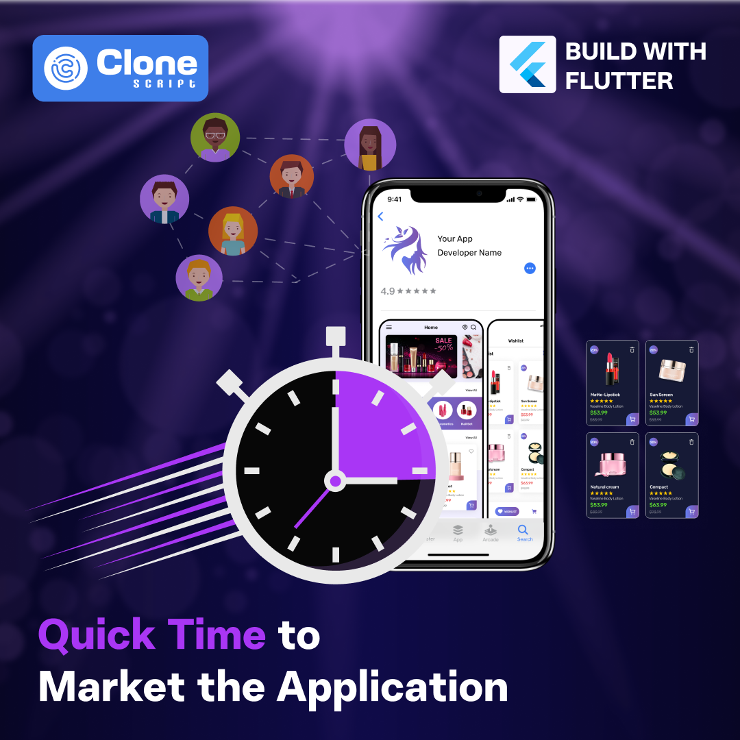 Clone app is very fast to use and allow you to launch is initially and saves your time for the development.