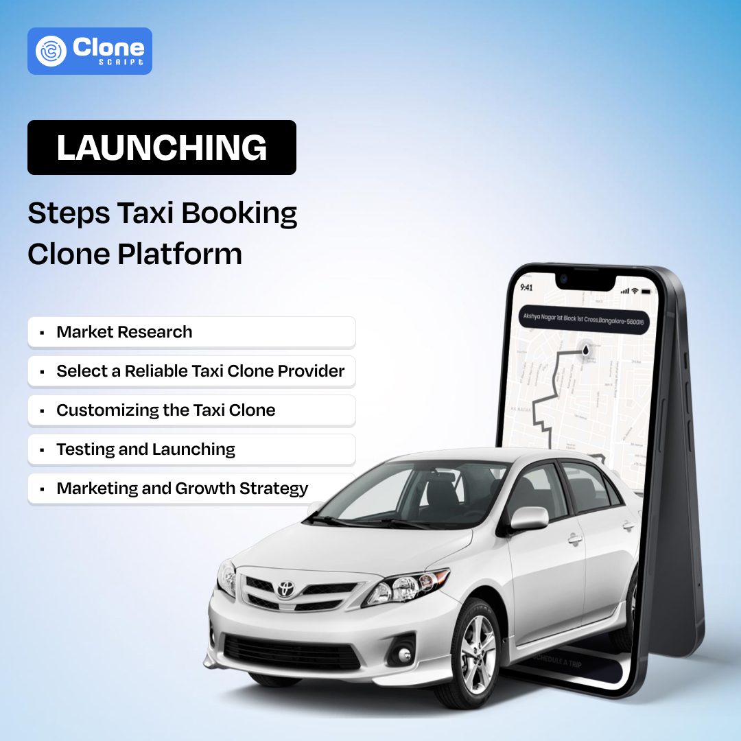 Following the taxi booking clone app launching steps you can easily manage the service and deliver the expected experience to your users.