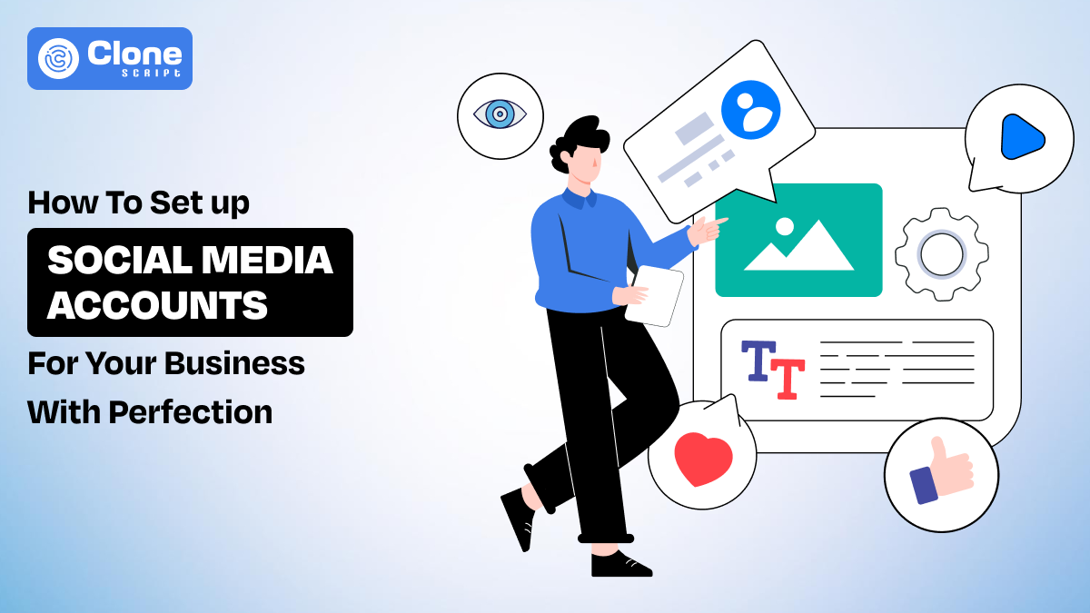 Social media account setup for your business to get maximum reach.