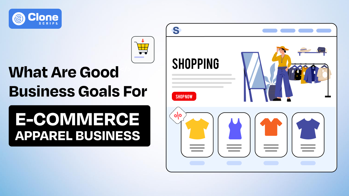 E-commerce apparel business goal allowing you to handle the business management wisely in the competitive market.