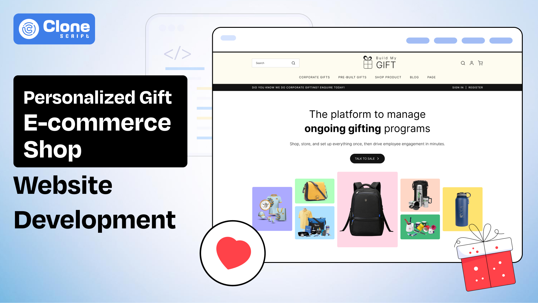 Personalized gift e-commerce shop development contains steps and features that help your business stand out.