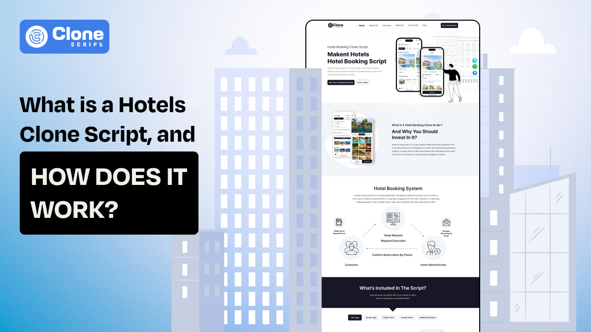 What is a Hotels Booking Clone Script, and How Does It Work?