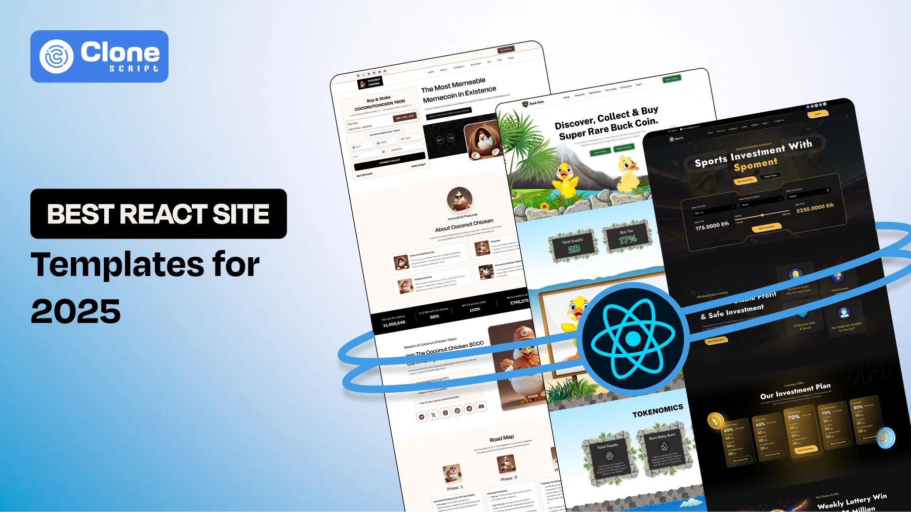 Best React Site Templates for 2025: Create Stunning, High-Performance Websites