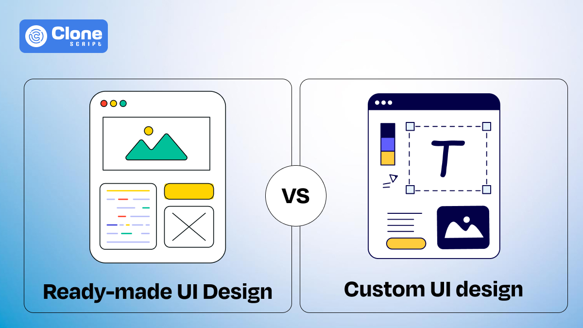 Ready-made Website User Interface Design (UI) vs Custom Design: What's The Difference