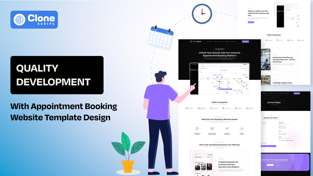 How to Create an Appointment Booking Website Using a Template Design