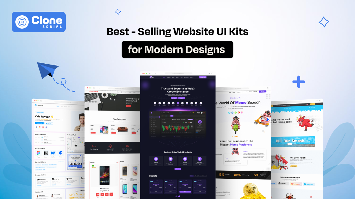Top 10 Best-Selling Website UI Kits for Modern Designs