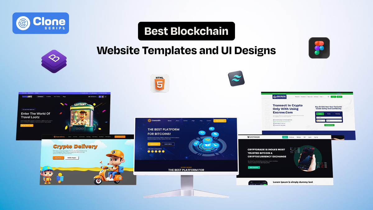 Best Blockchain Website Templates and UI Designs for 2025