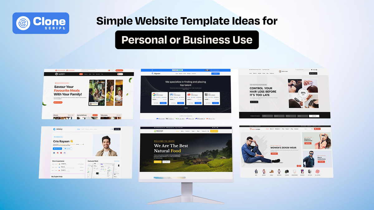 Best Simple Website Template Ideas for Personal or Business Use