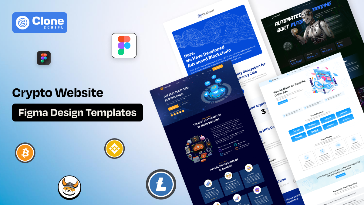 10 Stunning Figma Templates to Design a Crypto Website in 2025