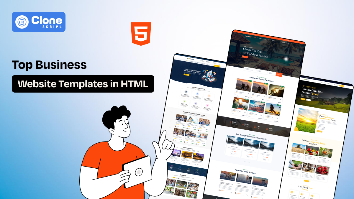 Top 10 Business Website Templates in HTML for Every Industry