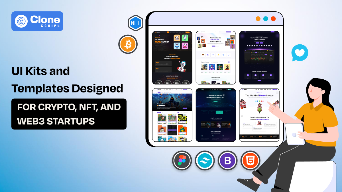 UI Kits and Templates Designed for Crypto, NFT, and Web3 Startups