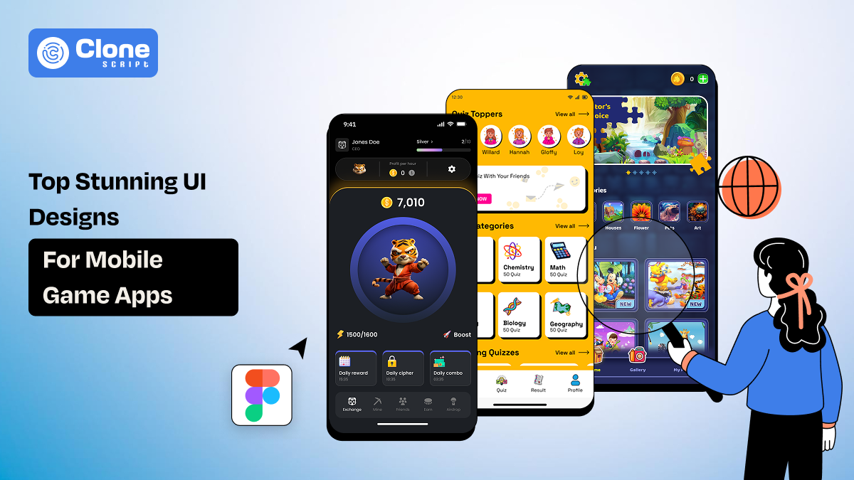 Top 7 Stunning UI Designs for Mobile Game Apps Useful in Development