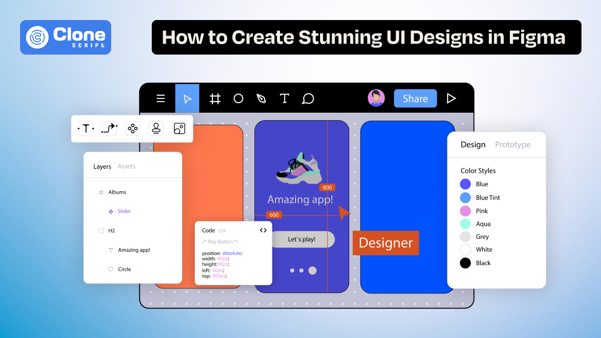 How to Create Stunning UI Designs in Figma: A Step-by-Step Guide