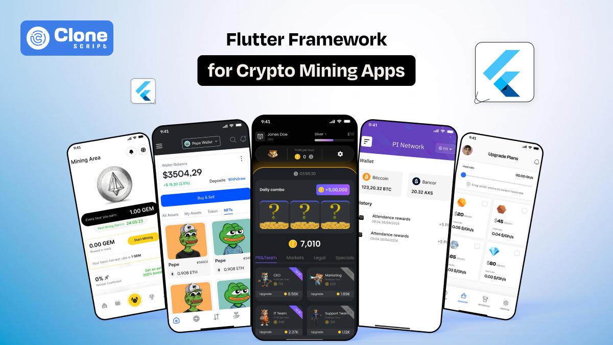 Why Flutter Is the Best Framework for Crypto Mining Apps