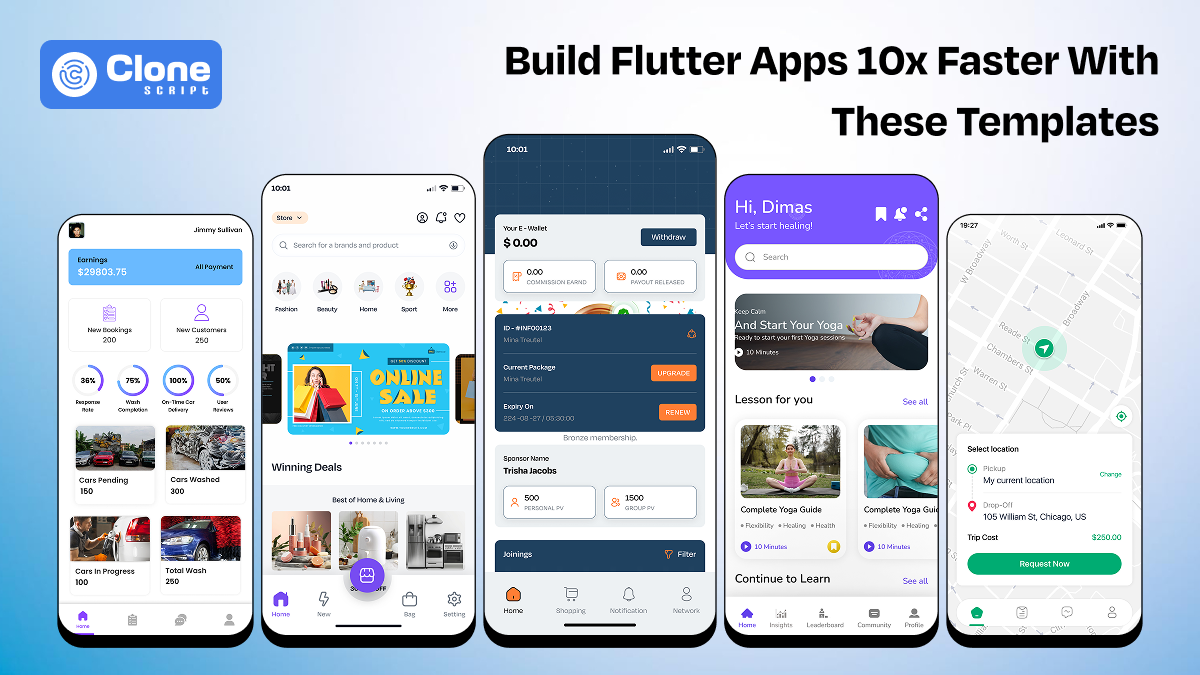 Build Flutter Apps 10x Faster With These Templates