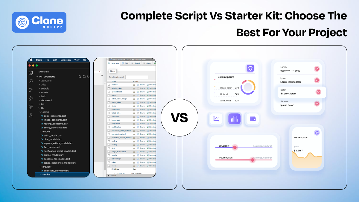 Flutter Complete Script vs Starter Kit: Which Is Better for Your Web Development Project
