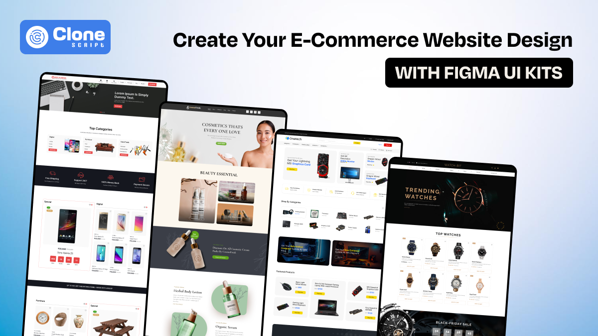 How to Create Your E-Commerce Website Design with Figma UI Kits
