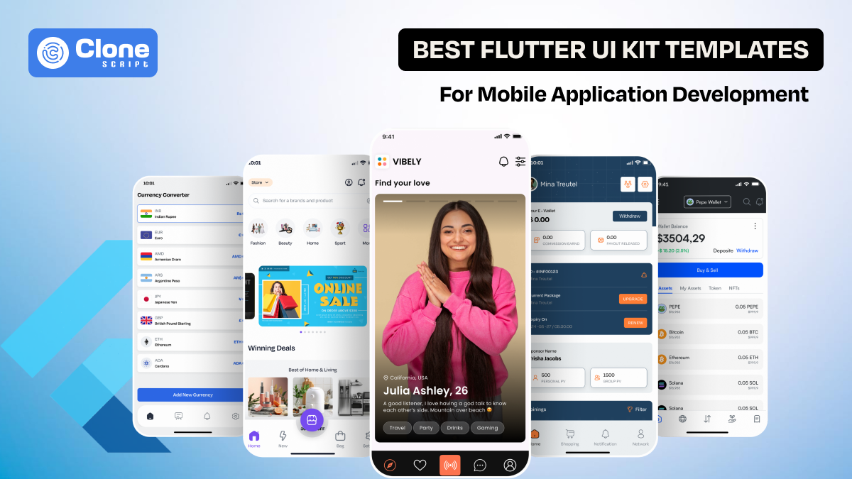 The 15 Best Flutter UI Kit Templates for Mobile App Development