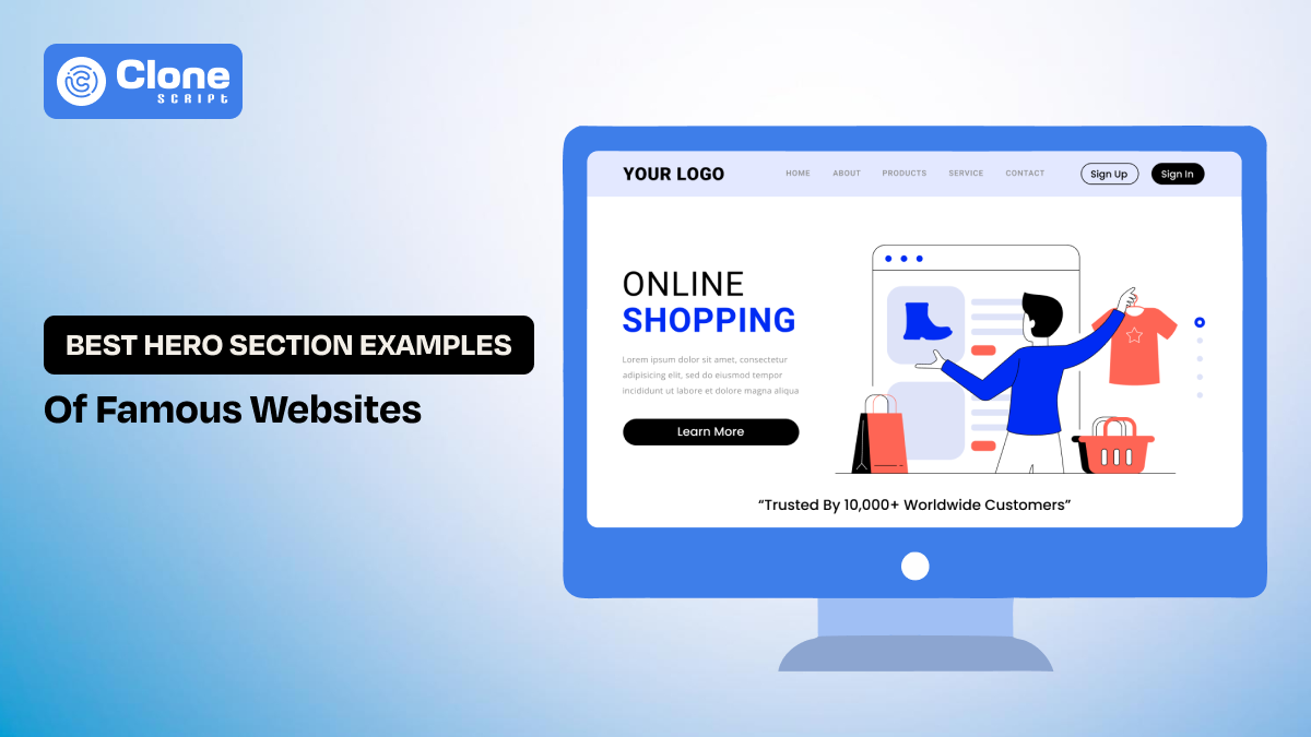 10 Best Hero Section Examples of Famous Websites You Can Refer To