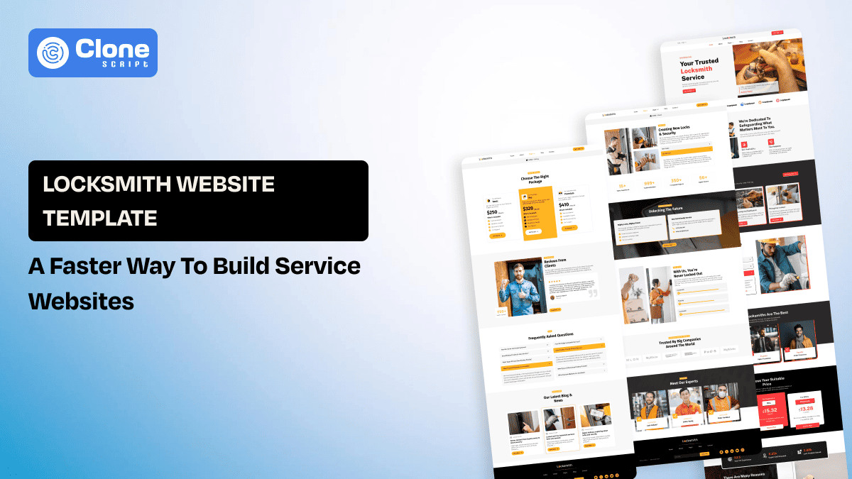 Locksmith Website Template: A Faster and Smarter Way to Build A Service Website