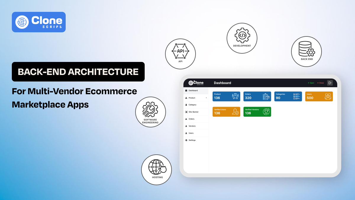 Back-End Architecture for Multi-Vendor Ecommerce Marketplace Apps