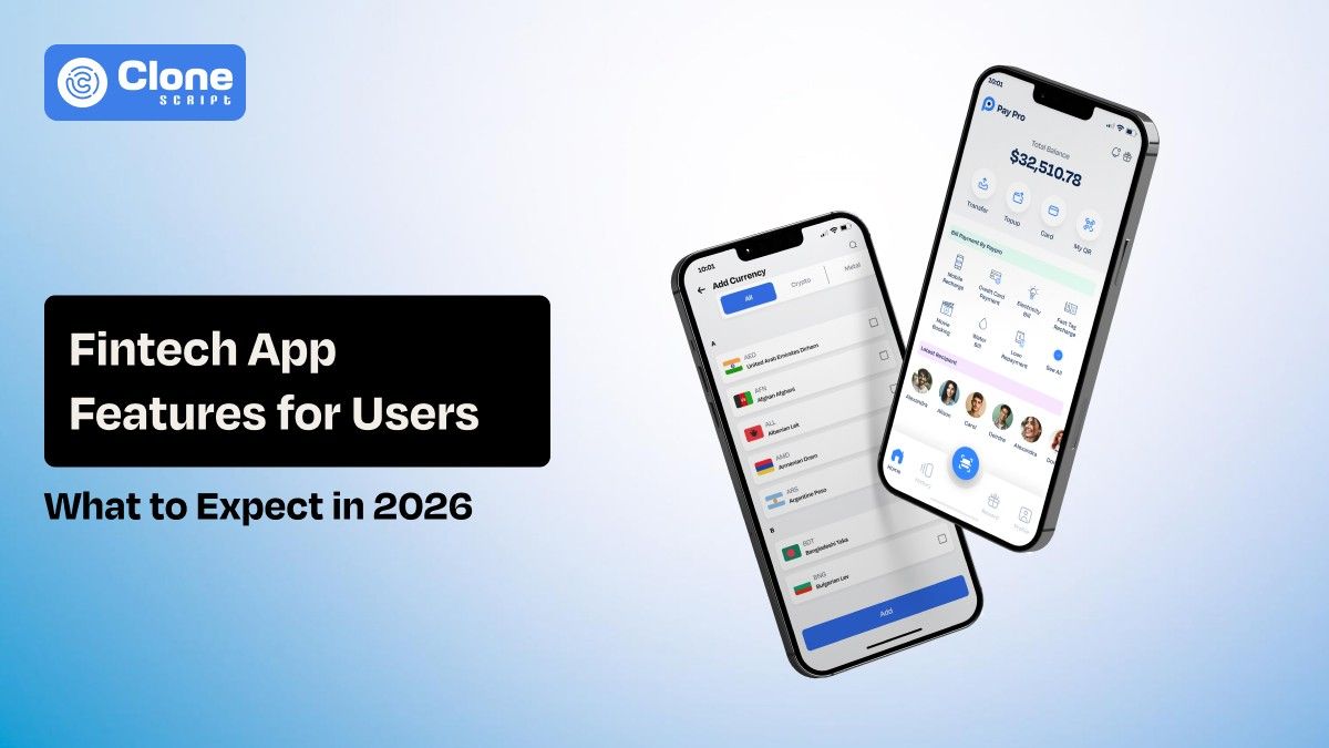 Fintech Web Application Features Users Expect in 2026 (Try to Get In Your App Too)