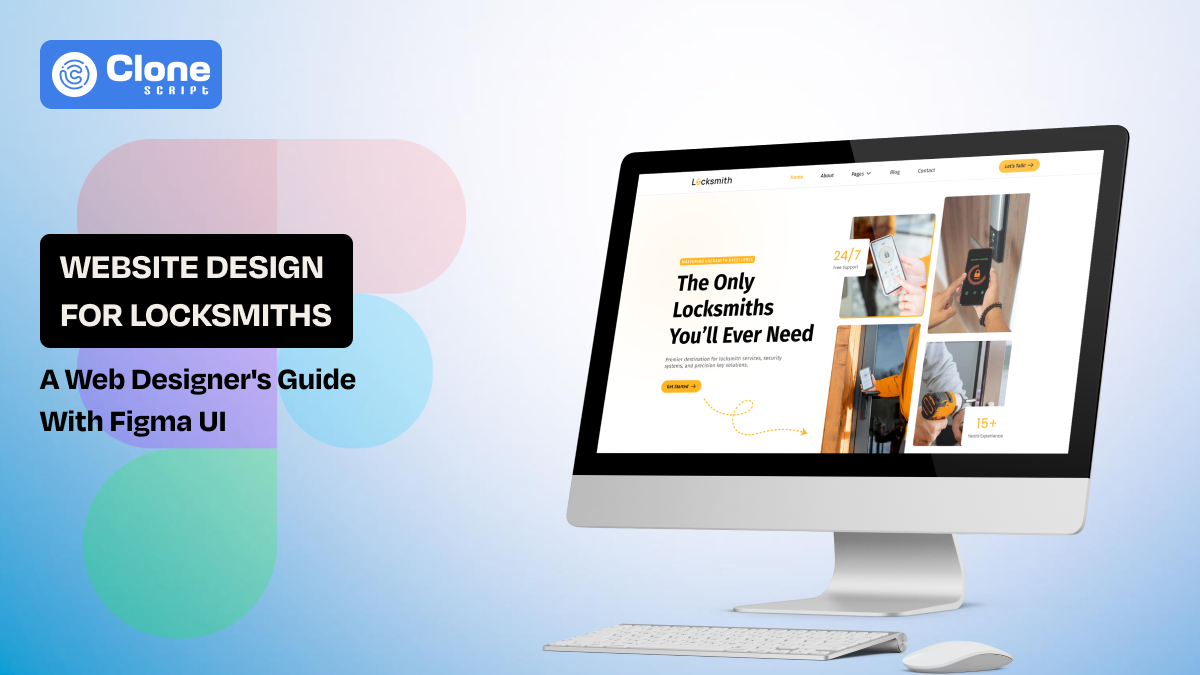 Website Design for Locksmiths: A Complete Guide for Web Designers With Ready Figma UI