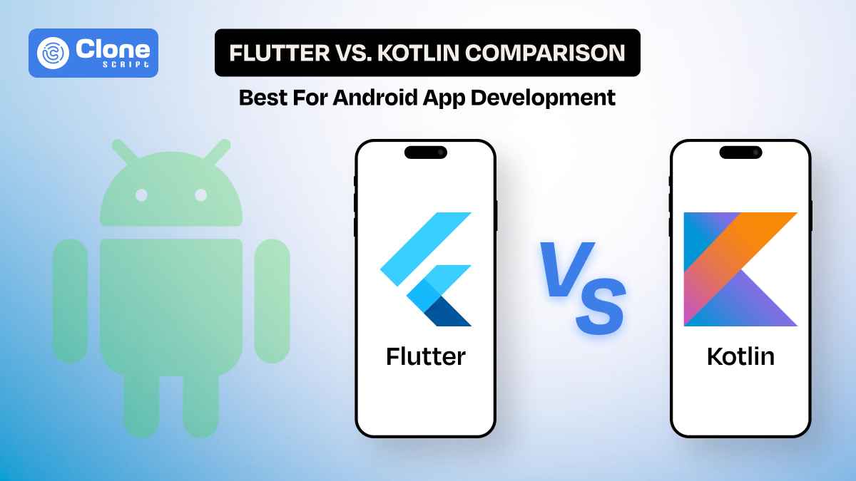 Flutter Vs. Kotlin Comparison in 2026: Best for Android Application Development