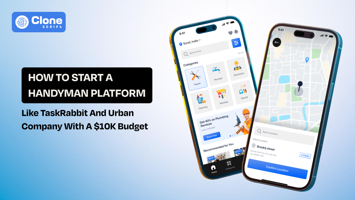 How to Start a Handyman Platform Like TaskRabbit and Urban Company with a $10K Budget