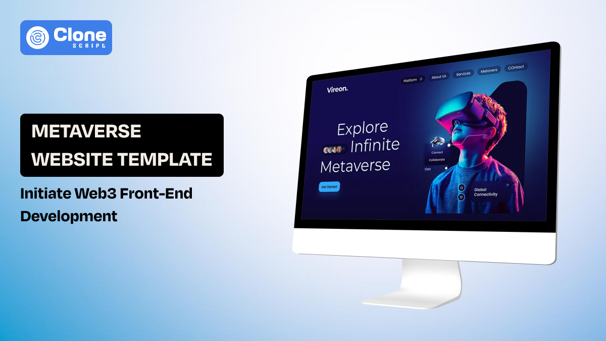 Metaverse Website Template: Start Web3 Front-end Development Smartly