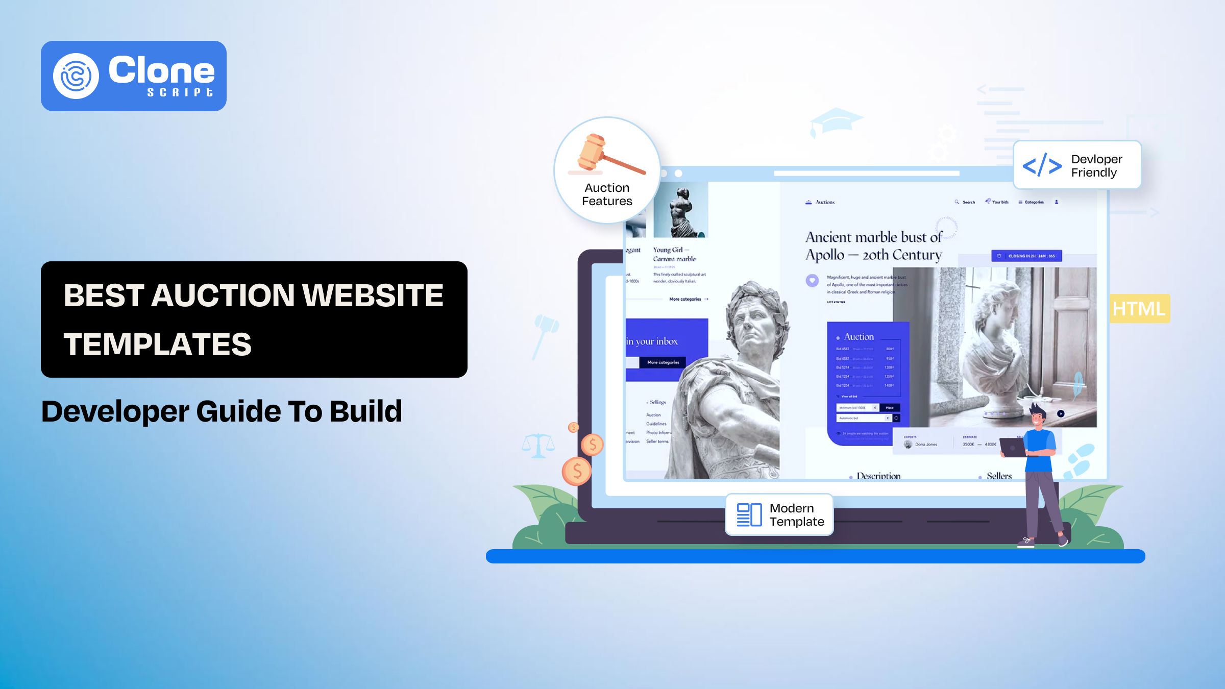 Best Auction Website Templates: Developer Guide for Bidding Platforms