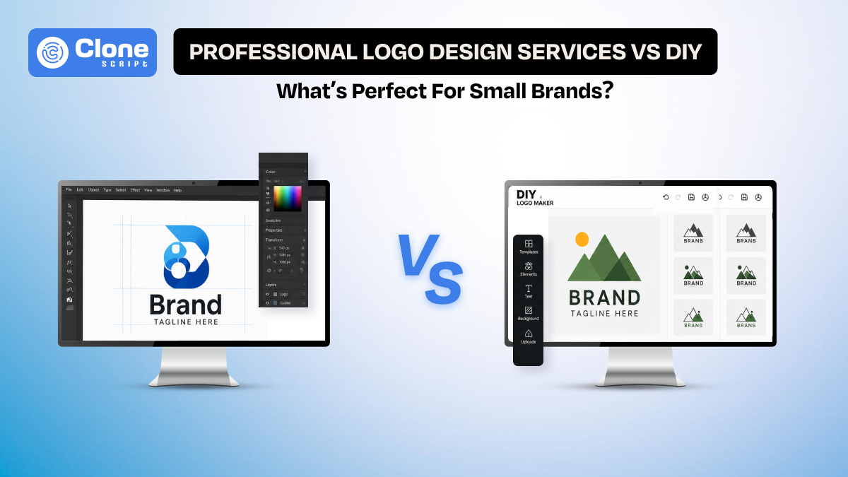 Professional Logo Design Services vs DIY: What’s Perfect for Small Brands?