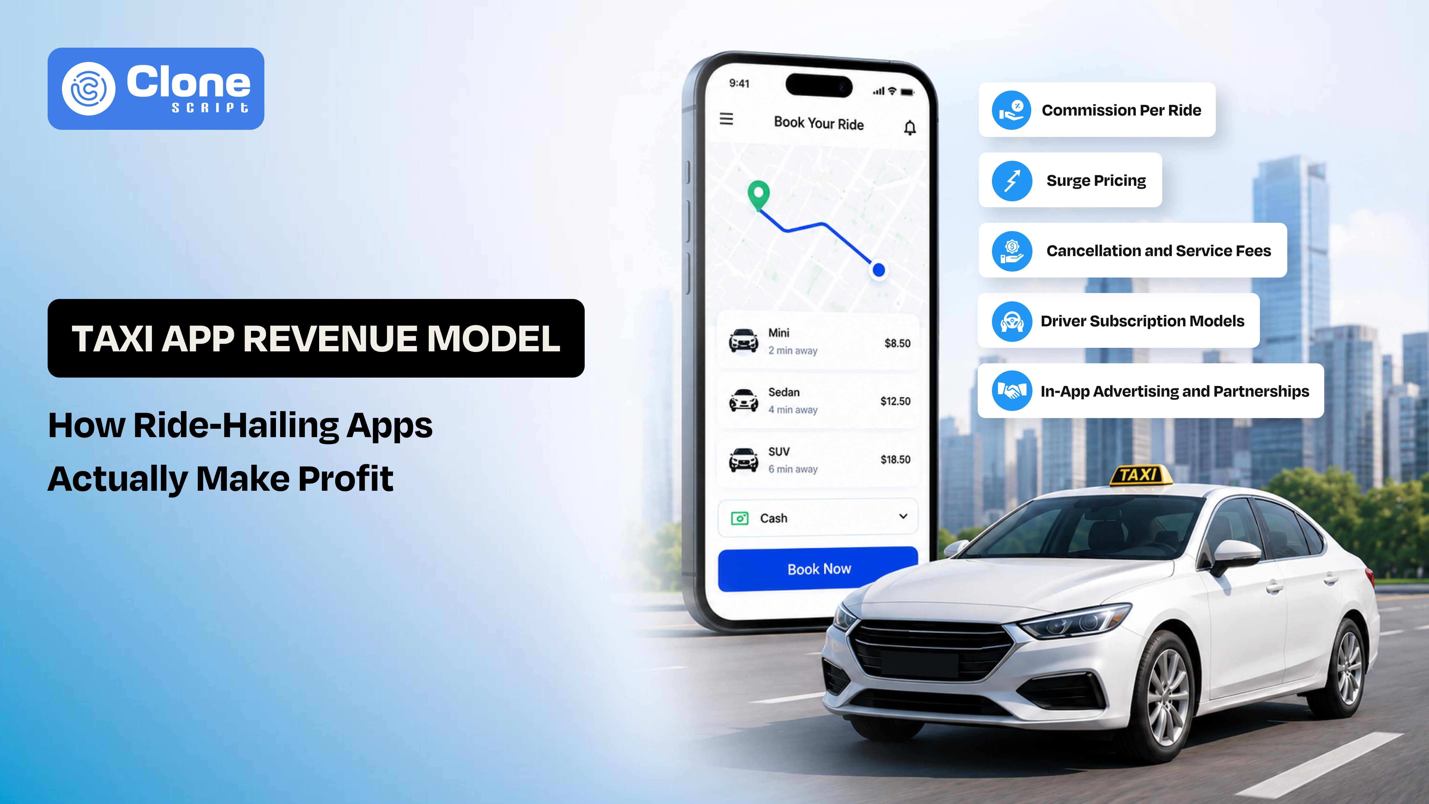 Taxi App Revenue Models: How Ride-Hailing Apps Actually Make Profit