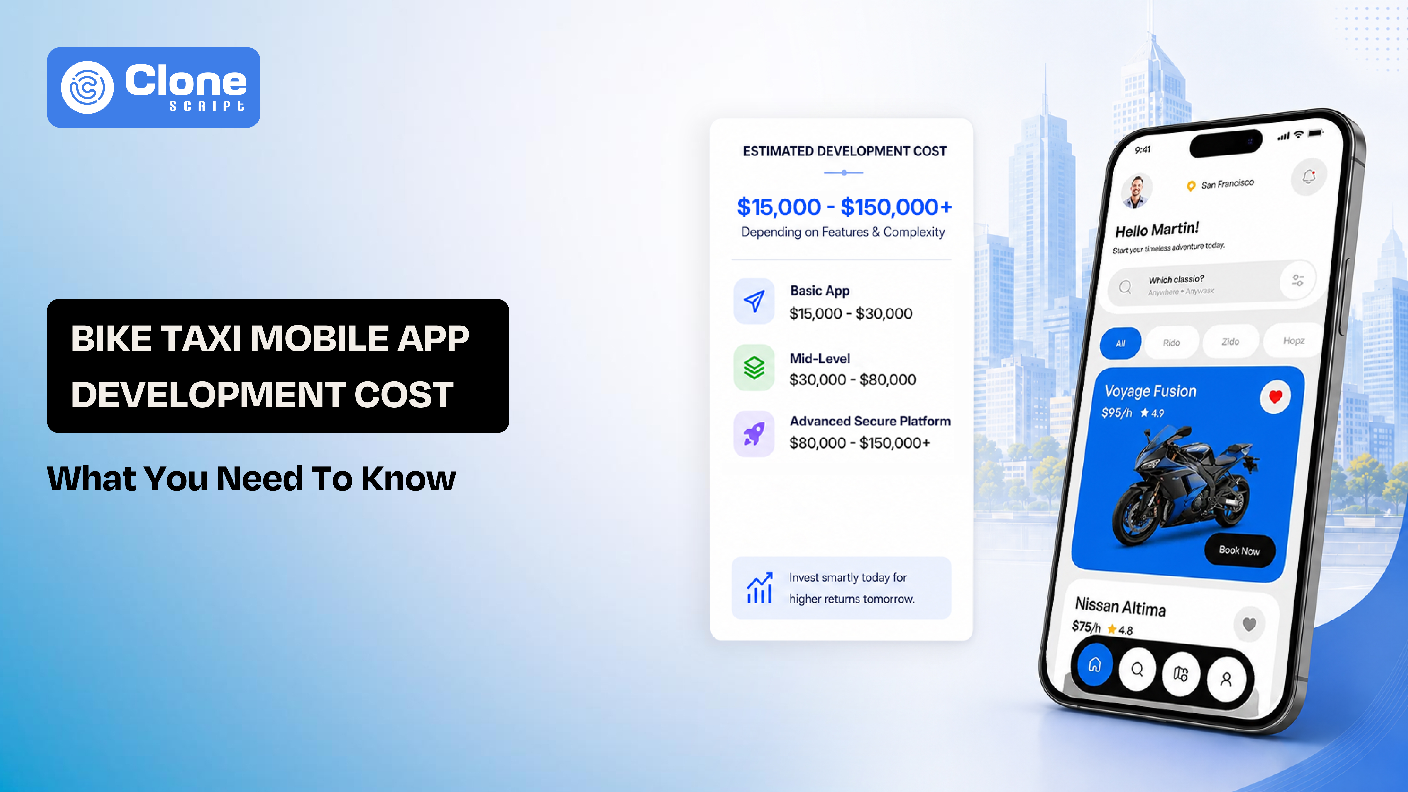 How Much Does it Cost to Build a Secure Bike Taxi Mobile App in 2026?