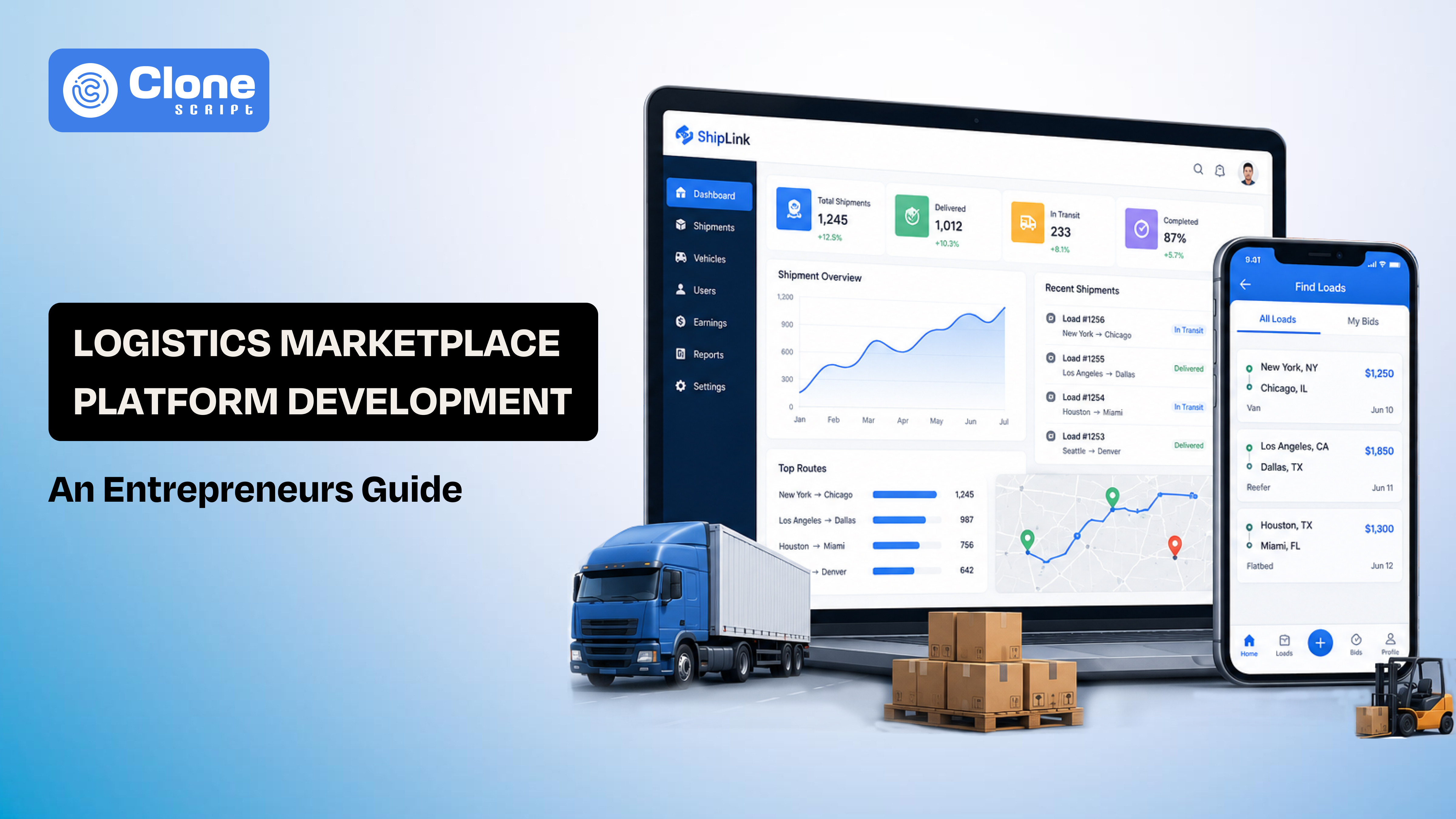 Logistics Marketplace Platform Development Guide for Entrepreneurs
