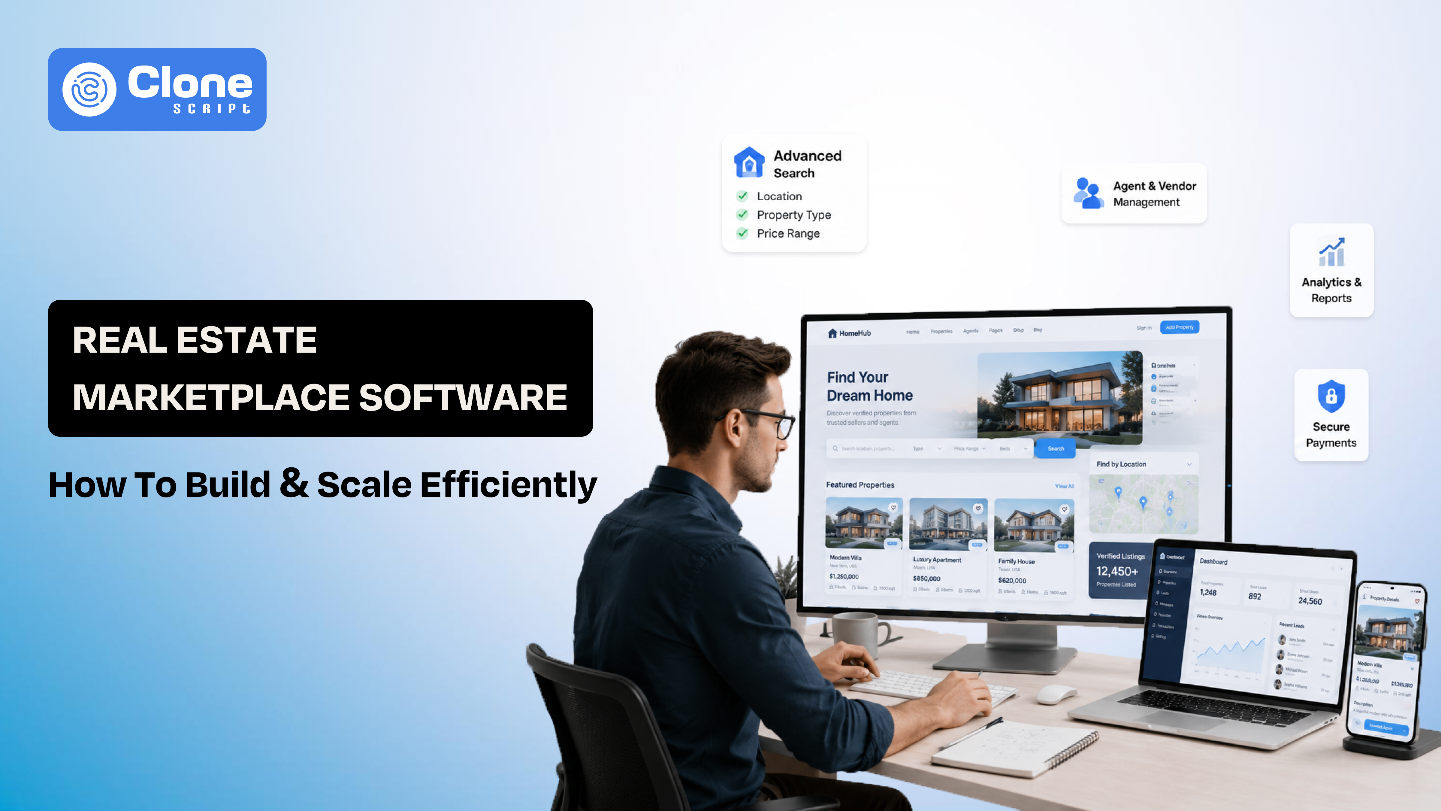 Real Estate Marketplace Software: How to Build & Scale Efficiently