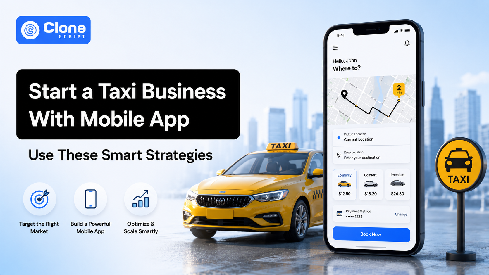 How to Start a Taxi Business With a Mobile App Using Smart Strategies