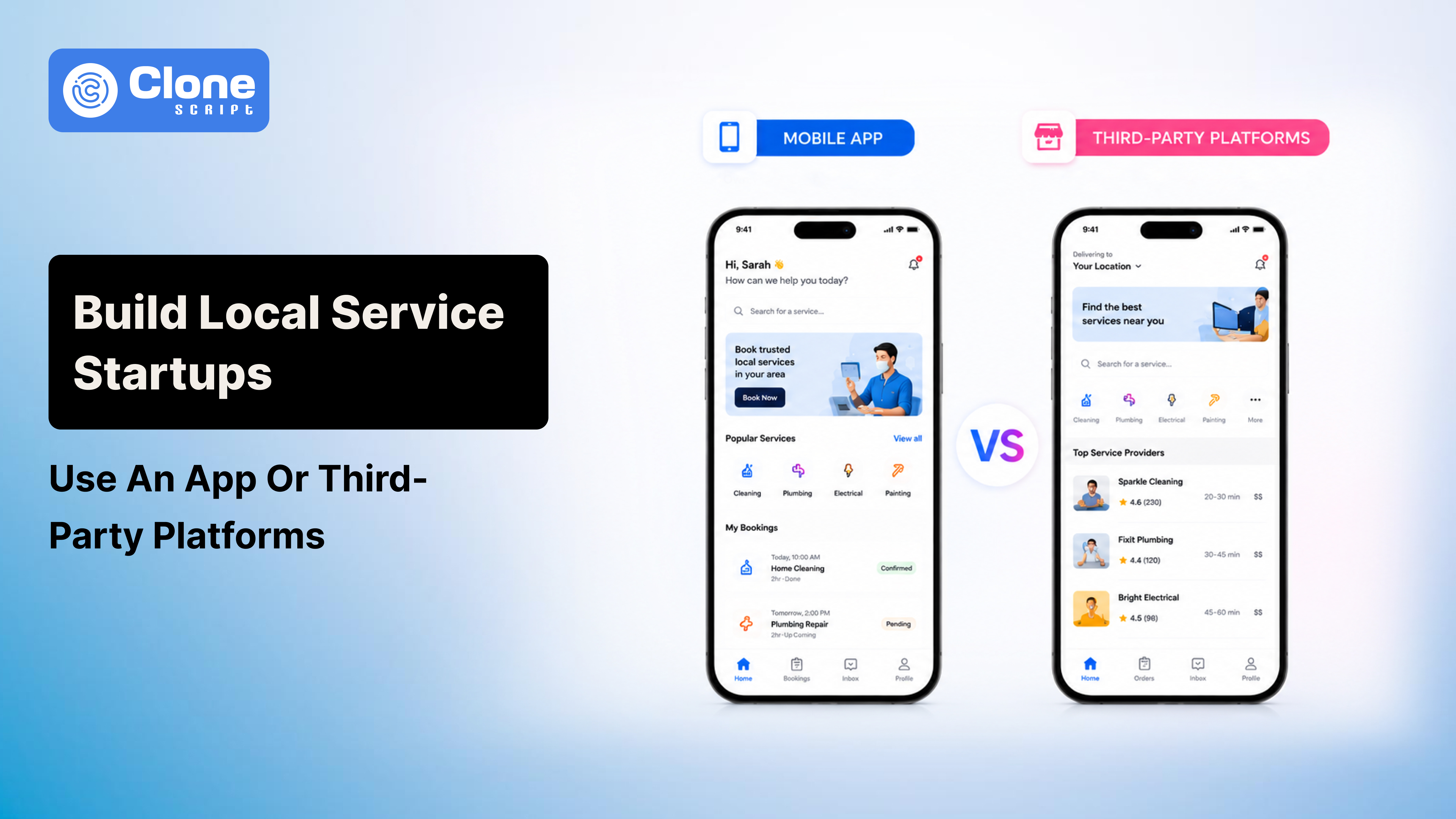 Should Local Service Startups Build an App or Use Third-Party Platforms First