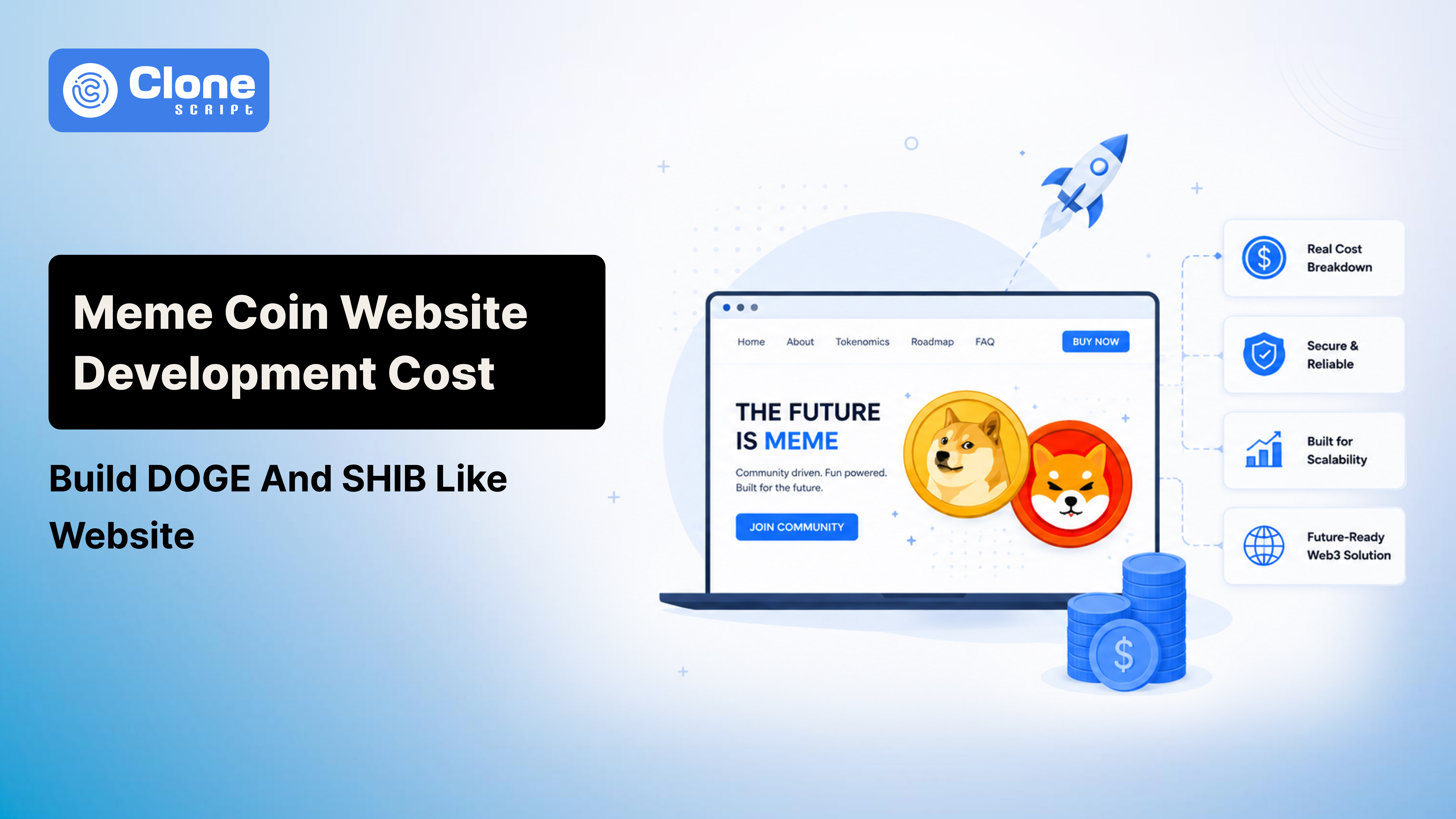 DOGE and SHIB Meme Coin Website Development Cost: What to Expect