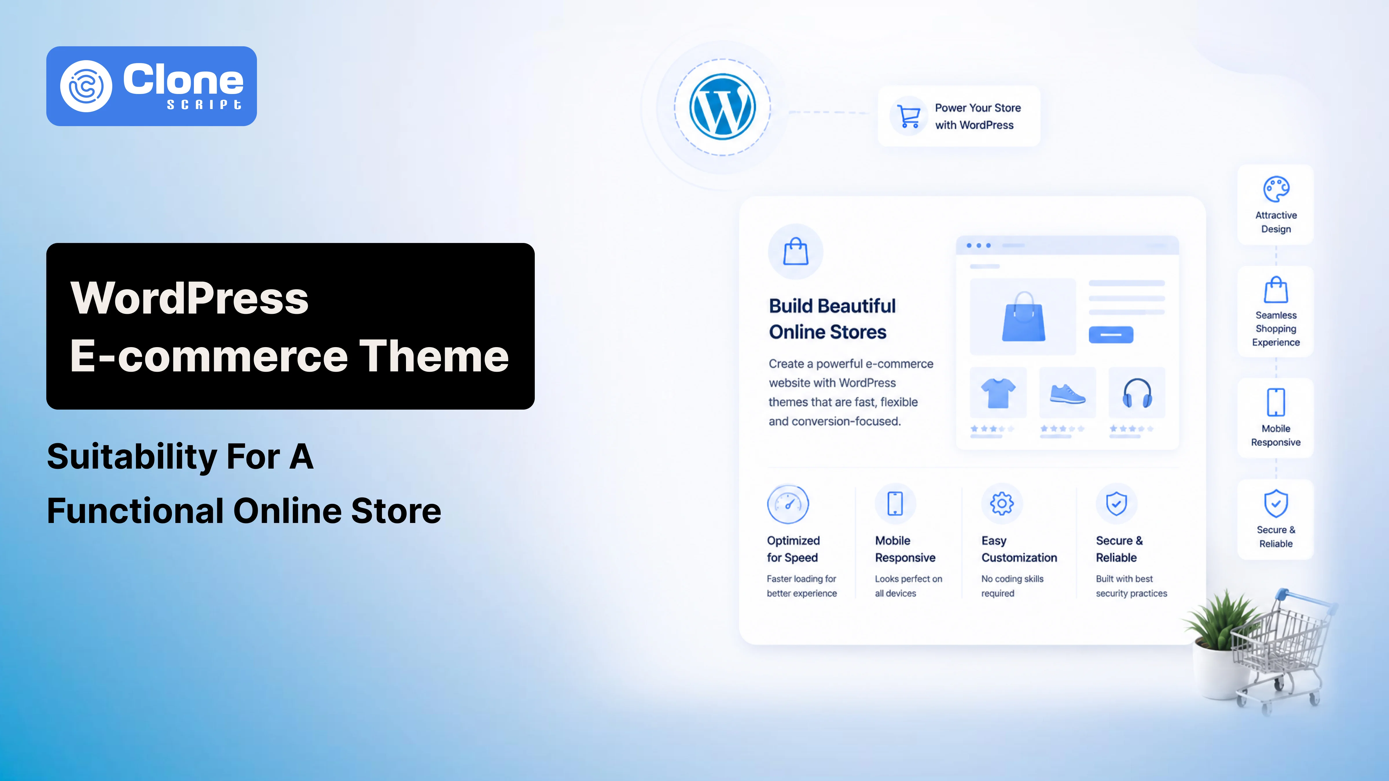 Does Using a WordPress Theme for E-commerce Suit a Functional Website