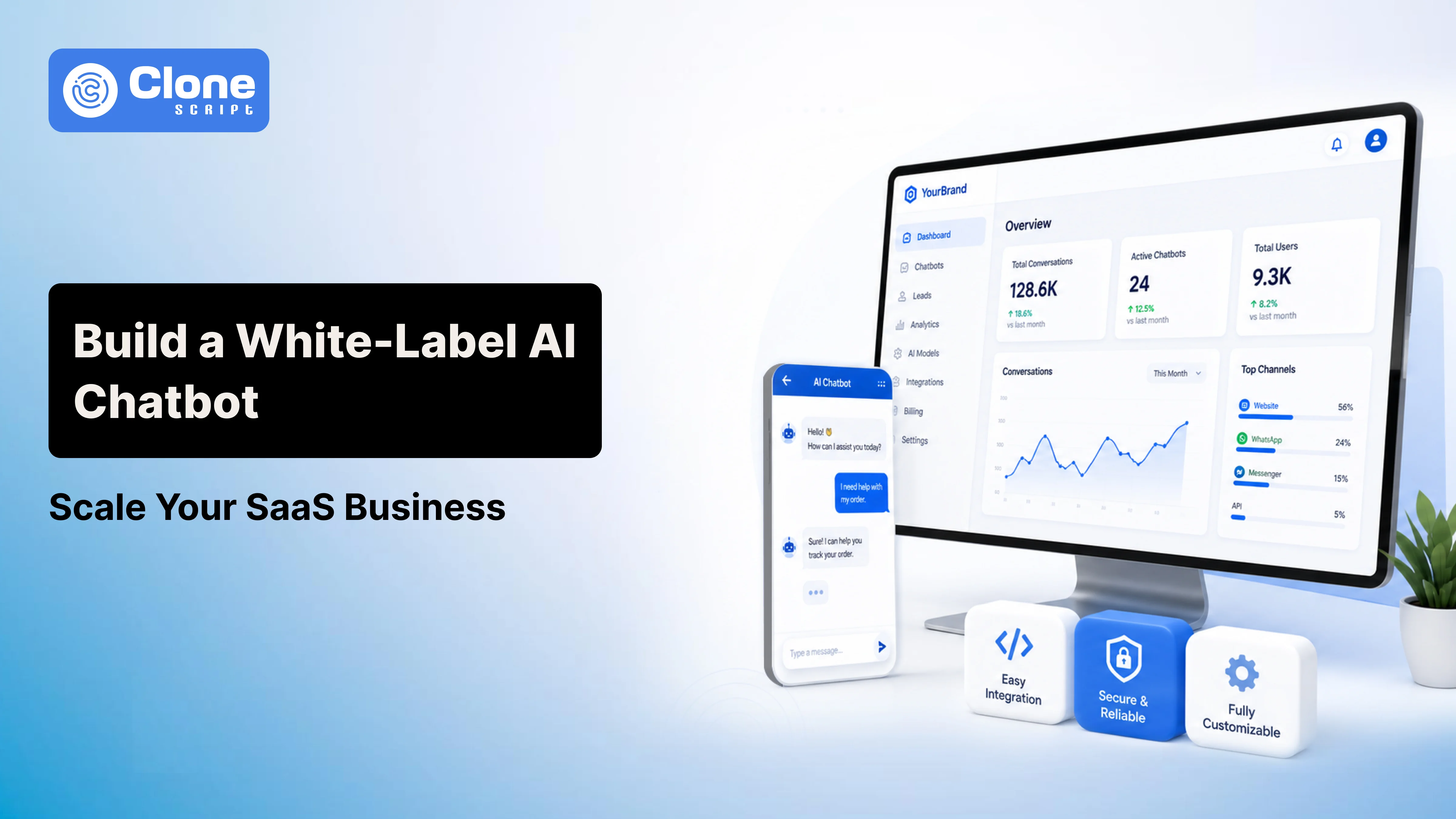 How to Build a White-Label AI Chatbot Platform for SaaS Business