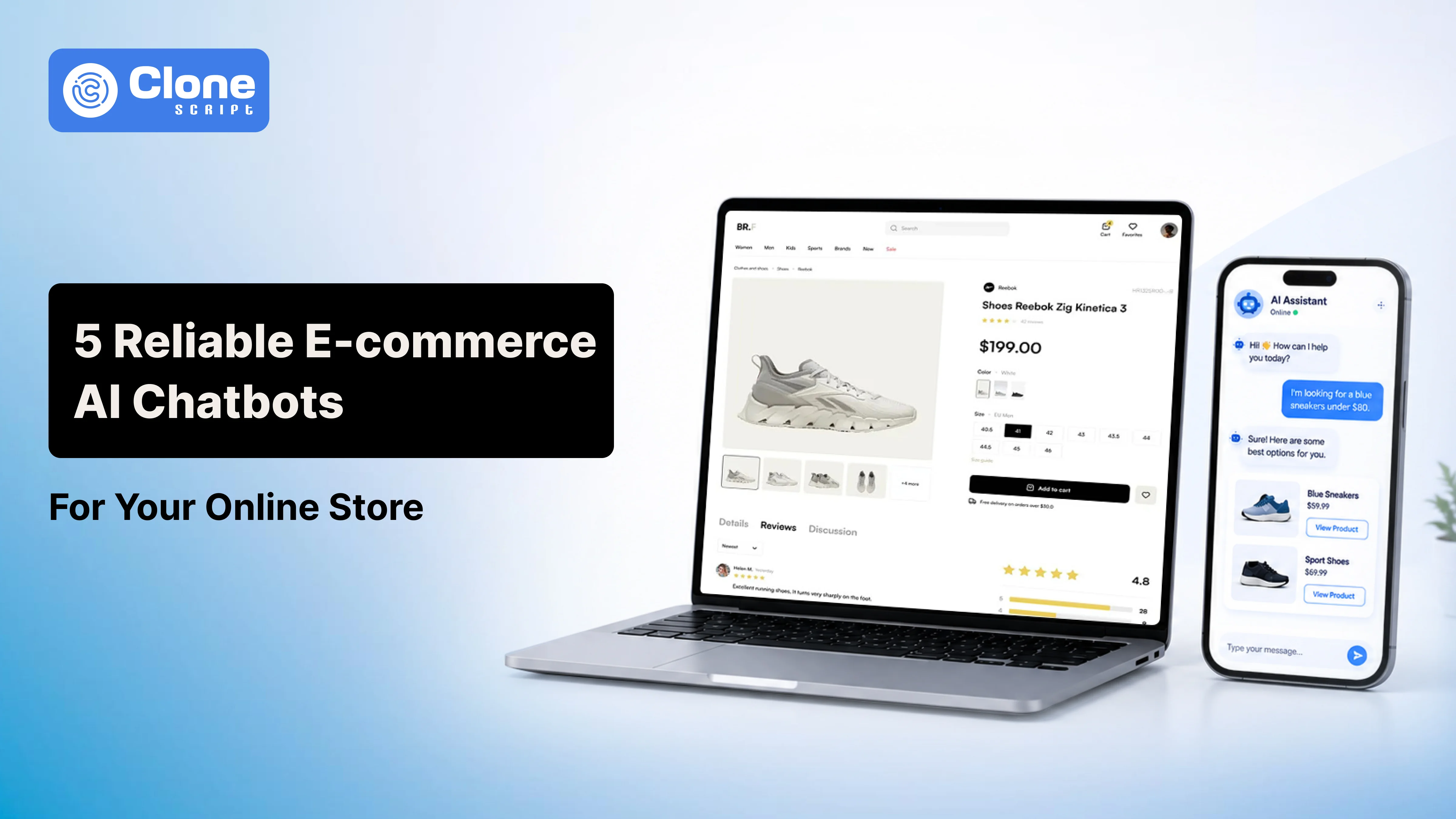 5 Useful E-commerce AI Chatbots for Your Online Store Integration