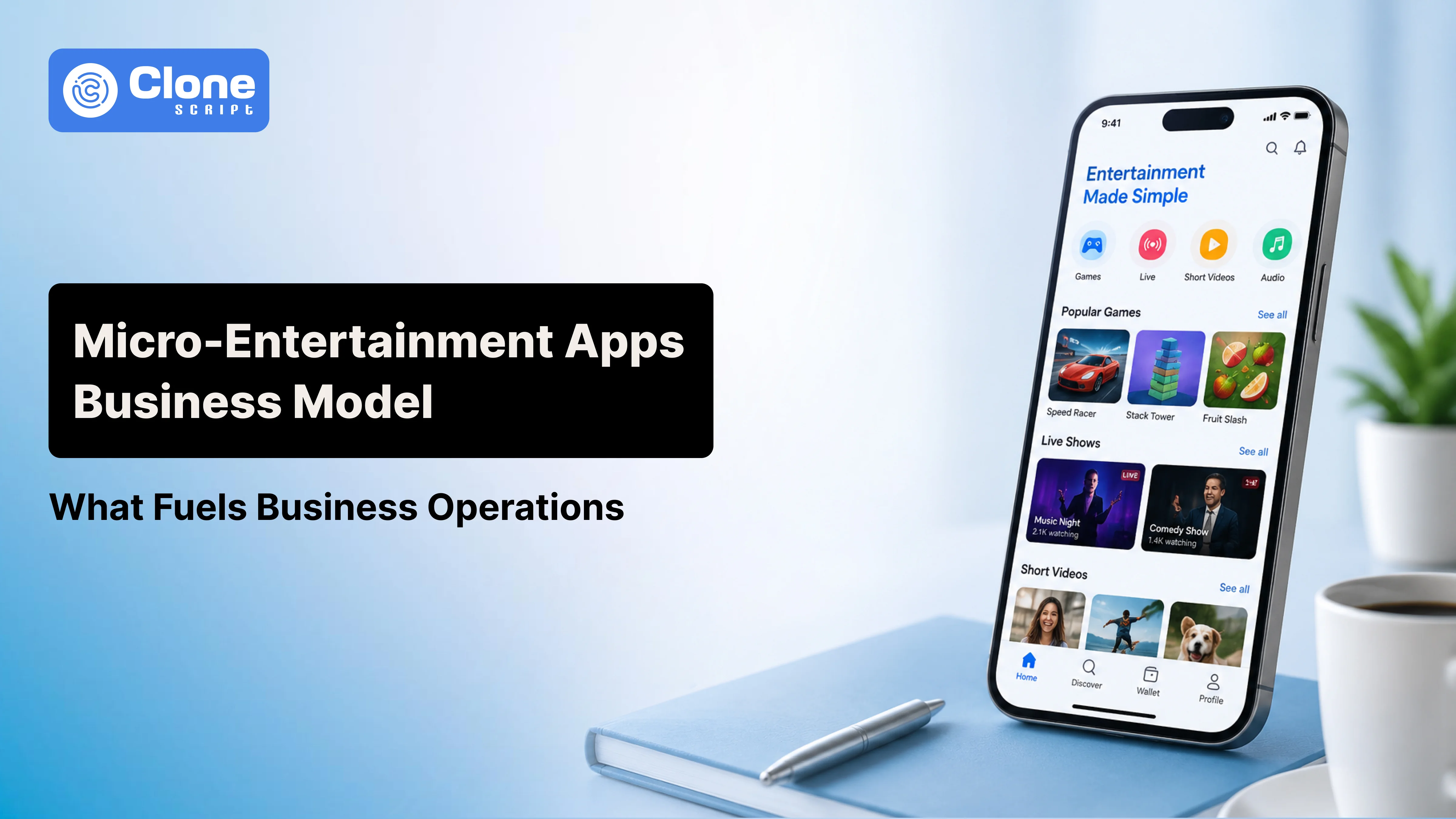 Micro-Entertainment Apps Business Model: What Fuels Business Operations