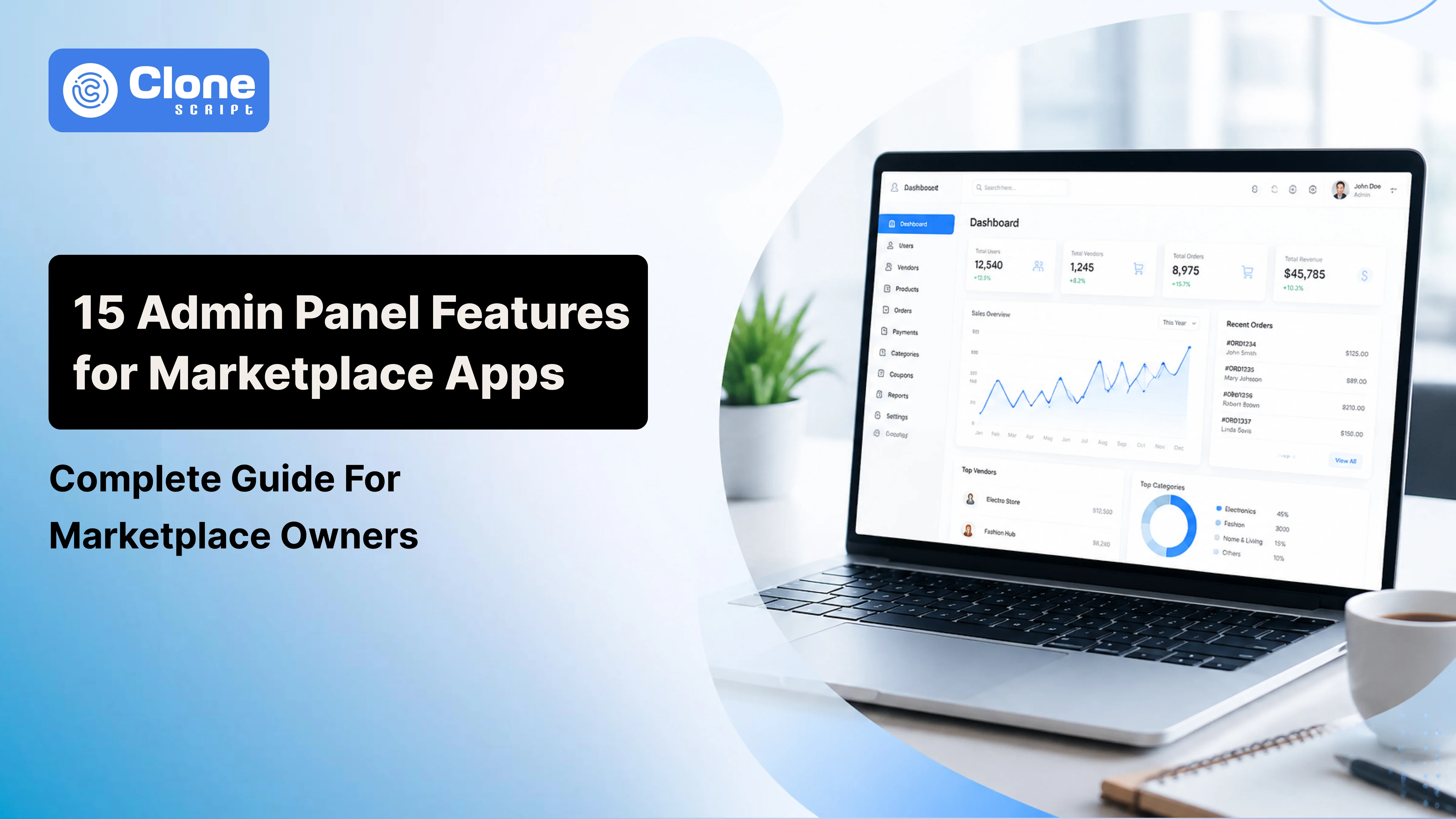 15 Admin Panel Features for Marketplace Apps to Keep a Business Successful