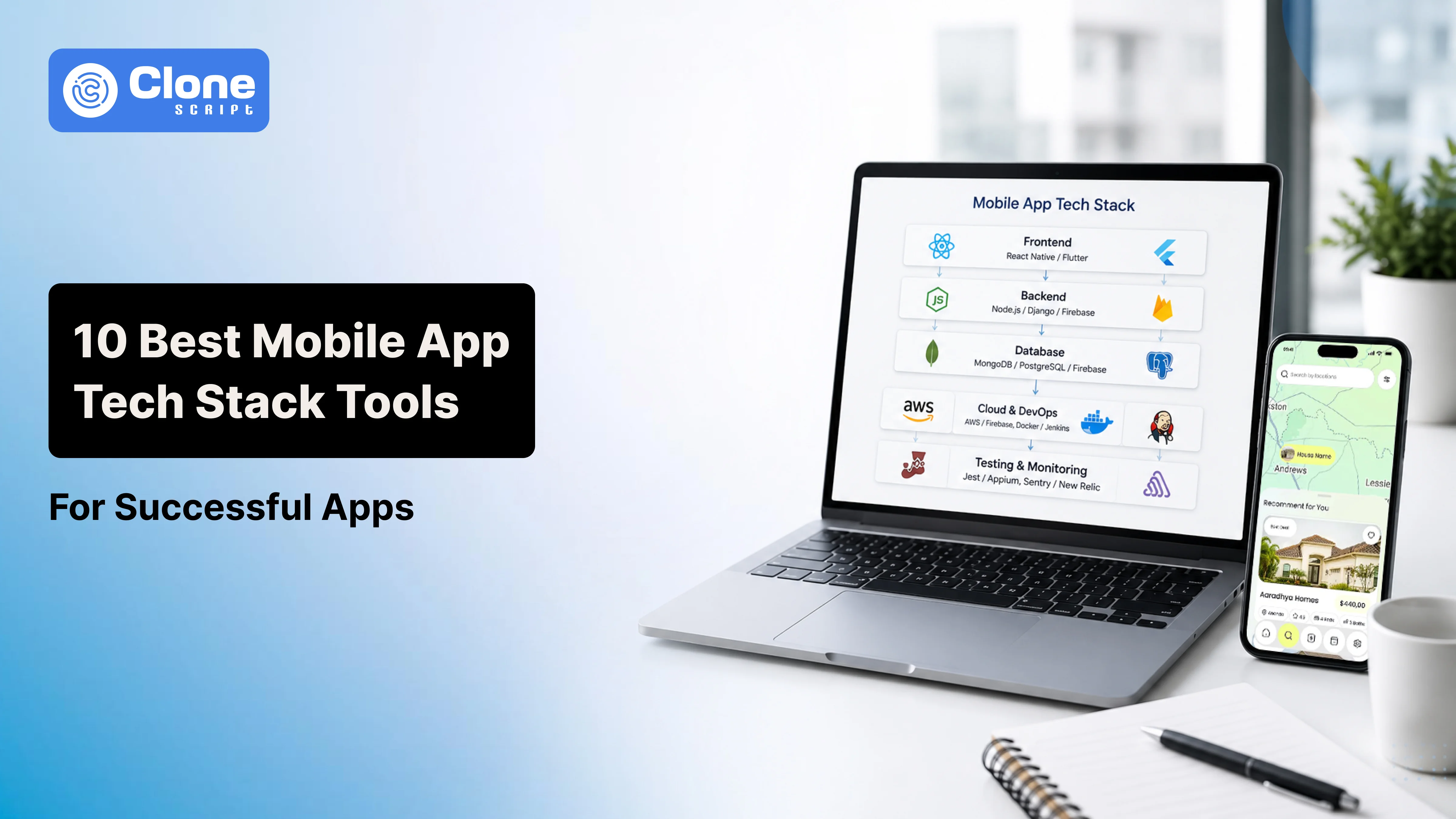 Choose a Reliable Mobile App Tech Stack: 10 Tools to Help in a Successful Product