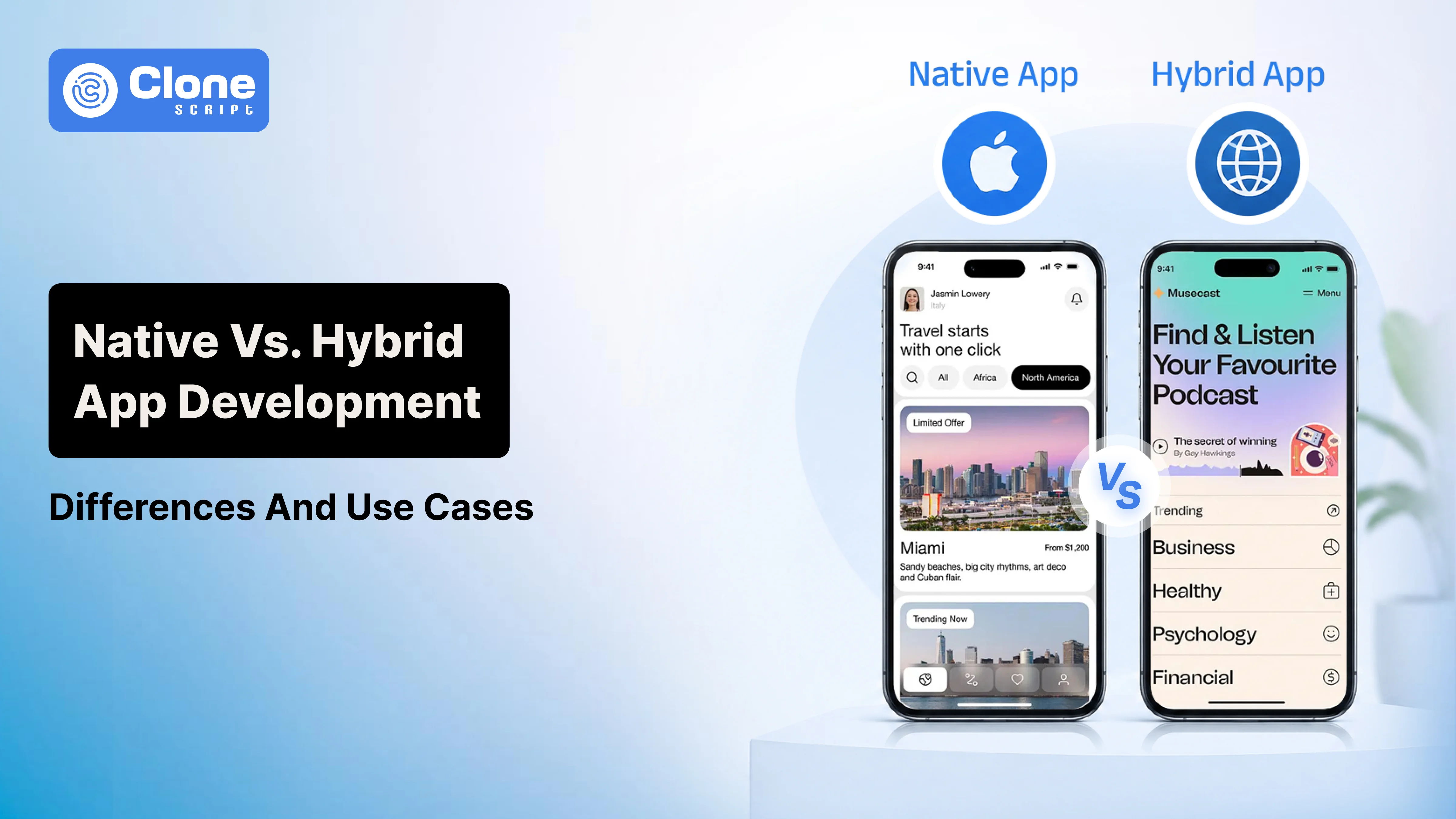 Native Vs. Hybrid App Development: Understand Their Differences and Use Cases